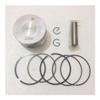 CxPAzVK Piston Kit 56mm for Ho-nd GX100 Engine Motor Tamper Piston with Ring Pin Clip Replacement view 1