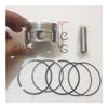 CxPAzVK Piston Kit 56mm for Ho-nd GX100 Engine Motor Tamper Piston with Ring Pin Clip Replacement view 3