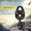 Glomora Magnalium Alloy Heavy Duty Rescue Single Swivel Rope Pulley Block Safety Equipment view 4