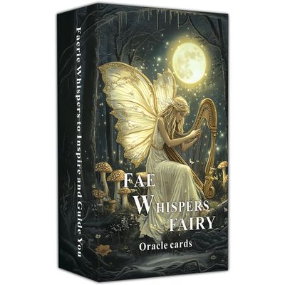 Fairy Whispering Oracle Card: Oracle Cards for Beginners, Nature Whispering Oracle Cards, Magic and Mystical Forces to Inspire and Guide You