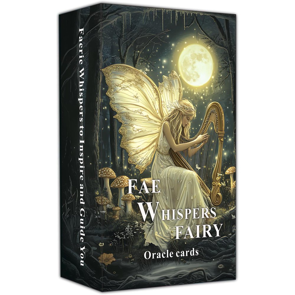 Fairy Whispering Oracle Card: Oracle Cards for Beginners, Nature Whispering Oracle Cards, Magic and Mystical Forces to Inspire and Guide You