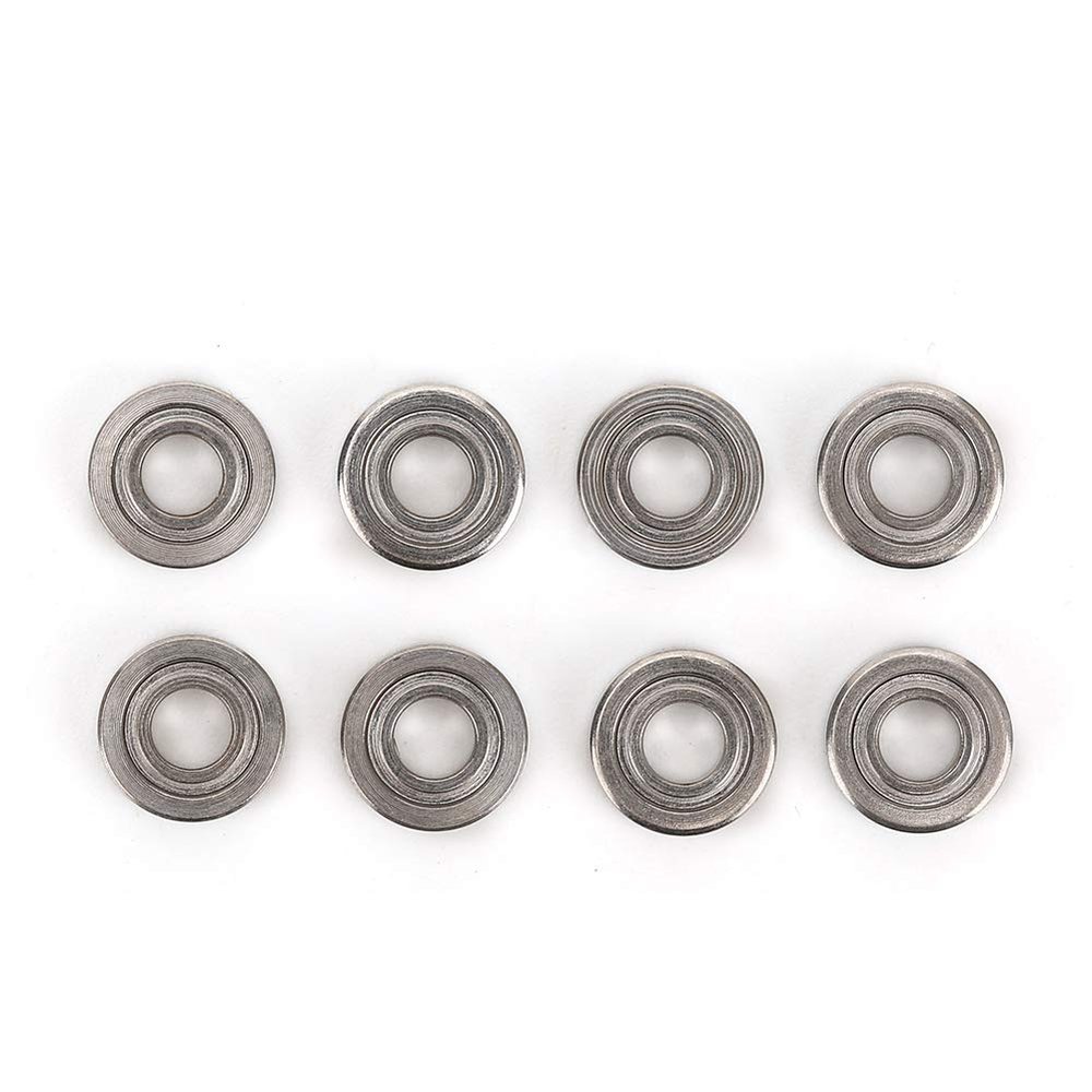 8 Pcs RC Car Bearing, Metal Wheel Tires Bearings Remoted Control Car Bearing, Upgrade Replacement for WLtoys 1/28 K969 K989 P929 RC Car (3 x 7 x 2mm) Wltoys K989 Tires