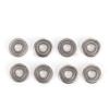 8 Pcs RC Car Bearing, Metal Wheel Tires Bearings Remoted Control Car Bearing, Upgrade Replacement for WLtoys 1/28 K969 K989 P929 RC Car (3 x 7 x 2mm) Wltoys K989 Tires view 1