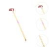KiBcsLic Mini Garden Hand Tool Gardening Toy Portable Pink Snow Field Toy Outdoor for Planting Beach Household Farming, Wide Hoe view 3