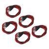 Alomejor 5 Sets 4 LED RC LED Automobile Kits for Better Performance 630 Mm Length for Enthusiasts The Modified Headlights view 2