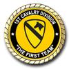 1st Cavalry Division Korean Service Challenge Coin view 3