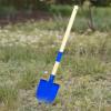 Leefasy Mini Garden Hand Tool Beach Snow Field Toy Gift for Kids Children Steel Gardening Toy Outdoor for Household Beach Planting, Sharp spade view 3