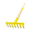 Fonowx Mini Garden Tool Beach Sand Toy Gift for Kids Children Portable Detachable Outdoor Gardening Toy for Garden Flower Household, Nail rake view 1