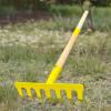 Fonowx Mini Garden Tool Beach Sand Toy Gift for Kids Children Portable Detachable Outdoor Gardening Toy for Garden Flower Household, Nail rake view 2