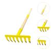 Fonowx Mini Garden Tool Beach Sand Toy Gift for Kids Children Portable Detachable Outdoor Gardening Toy for Garden Flower Household, Nail rake view 4
