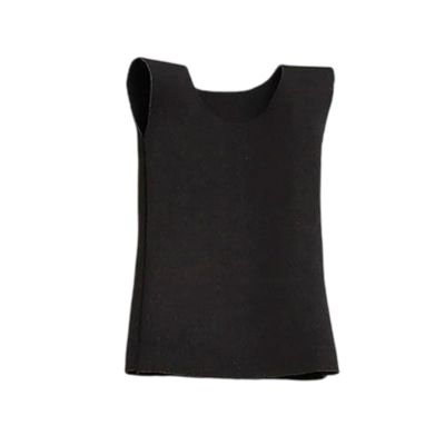 1/6 Action Figure Clothes Doll Costume Accessories, Tank Top, Casual, Trendy Women Dress up Miniature Clothing for 12" Female, Black