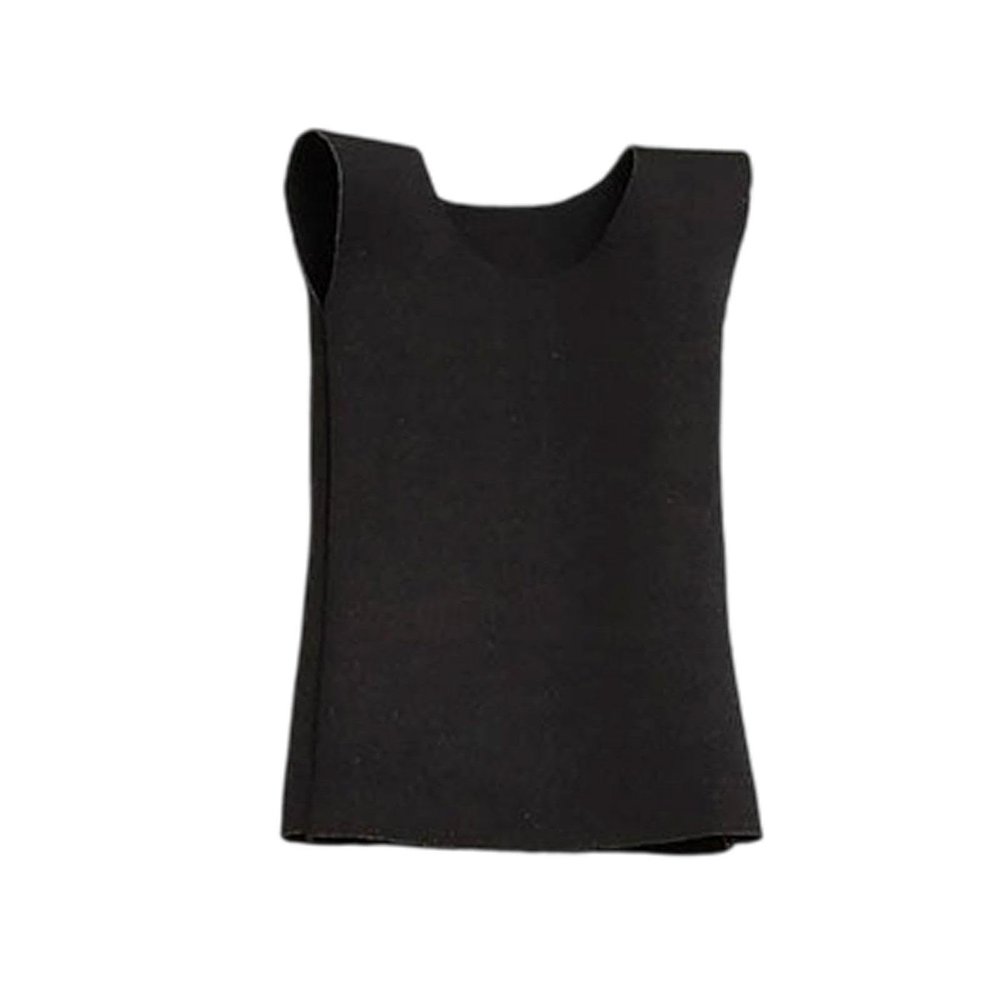 1/6 Action Figure Clothes Doll Costume Accessories, Tank Top, Casual, Trendy Women Dress up Miniature Clothing for 12" Female, Black