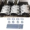 Carburetor Studs Kit, 3.5in Carburetor Studs Set Metal Carb Mounting Stud Kit with Spacers for 5/16in Threads Intake view 4
