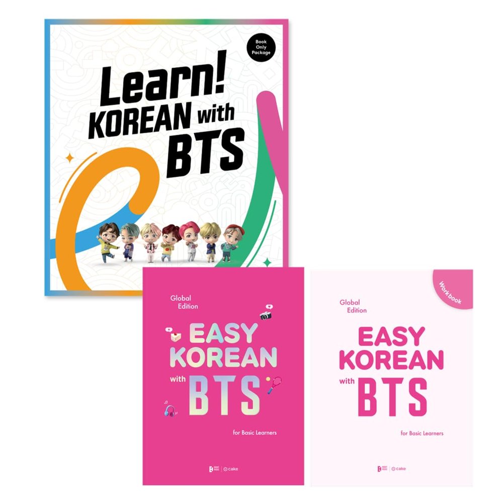 Learn! Korean with BTS(Book Only) New Cover & Easy Korean with BTS