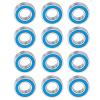 Compatible with Tamiya for Super RC Car Upgrade Parts Accessories 12 Pcs Rubber Sealed Bearing Kit RC Car Accessories view 2
