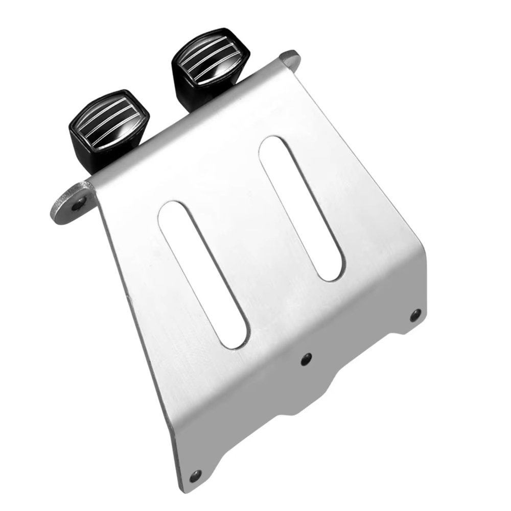 BOQEXSS for Tamiya for Hornet CW01 Front Bumper Skid Aluminum Lunch Box Midnight Pumpkin Monster Grasshopper for Chassis Upgrade Parts Rc Bumpers