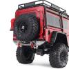 BOQEXSS for Defender for Bronco for TRX-4 1/10 RC Crawler Car 1Pcs CNC Aluminum Rear Bumper with Trailer Hitch Tow Hook Upgrade Parts Rc Bumpers(Silver) view 3