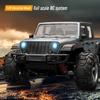 wheelfun 1/20 RC High Speed Pickup Truck C8819 4WD 2.4G Remote Control Off Road Vehicle Lifting Wheel LED Lights Motor Ready to Run Car Hobby Grade Model for Adult Hobby(Gray) view 4