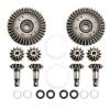 RC Spare Part Compatible with Traxxas for Slash for Stampede for Rustler HQ727 1/10 RC Car Upgrade Parts 4x4 Metal Differential Gear Output Gears Set(2pcs) view 1