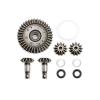 RC Spare Part Compatible with Traxxas for Slash for Stampede for Rustler HQ727 1/10 RC Car Upgrade Parts 4x4 Metal Differential Gear Output Gears Set(2pcs) view 2