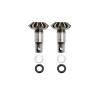 RC Spare Part Compatible with Traxxas for Slash for Stampede for Rustler HQ727 1/10 RC Car Upgrade Parts 4x4 Metal Differential Gear Output Gears Set(2pcs) view 3