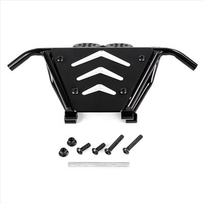 BOQEXSS for Hpi for Rofun for Rovan for Km for Baja for BAHA 5Ts 1/5 Rc Car Metal Front Bumper Kit PUpgrade Parts Repair Replacement Accessories Rc Bumpers