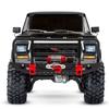 BOQEXSS for Traxxas for Axial for TRX-4 for SCX10 RC Crawler Car Bumper Metal with Winch 2 Light Remote Controller Receiver Parts Rc Bumpers(Size2) view 3