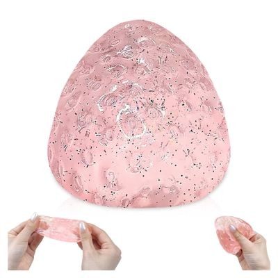 1 Dollar Toys Taba Squishy Strawberry - Ultra Soft Stress Relief Fidget Toy for Kids & Adults | Kawaii Desk Accessory | Clear Packaging Gift | Squeeze & Bounce Back Fun taba