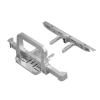 For Defender For TRX4 D110 1/10 RC Crawler Car Metal Bull Bars Front Rear Bumper Upgrade Parts Repair Accessories Rc Bumpers(Silver,Front Rear) view 1