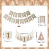 1st Birthday Decorations Boho 1st Birthday Highchair Banner for Baby Boy Girl First Birthdays Decoration Handmade Tassel Garland 1st Birthdays Balloons 40 Inch Giant 1 Balloon Bear Balloon Hat Banner view 3