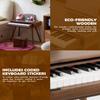 STRICH 37 Keys Kids Piano Keyboard Set, Mini Digital Piano for Kids With Stand Chair, Drawer Design Wood Piano for 3+ Girls and Boys, Walnut Color, SEK-50 view 3