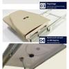 Foldable Pull-Out Ironing Board with 180 Rotation, Closet Mounted Space-Saving Ironing Station for Home & Apartment view 4