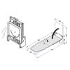 Wall Mounted Ironing Board with 180 Swivel, Heavy Duty Foldable Ironing Station with Cotton Cover for Laundry Room view 2