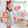 Little Girl Purse with Pretend Makeup for Toddler 3-5,Princess Pretend Play Toys for Ages 5-7,Kids Fake Makeup Sets Includes Toddler Purse, Phone, Camera,Baby Girl Birthday Gift 4-6 6-8 view 3