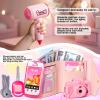 Little Girl Purse with Pretend Makeup for Toddler 3-5,Princess Pretend Play Toys for Ages 5-7,Kids Fake Makeup Sets Includes Toddler Purse, Phone, Camera,Baby Girl Birthday Gift 4-6 6-8 view 4