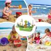 Sensory Educational Interactive Toy with Pump | Kids Sand and Water Table,for Backyard Outside Develop Skills Beach Outdoor Home Playtime Hand-Eye Coordination view 4