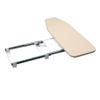 Wall Mounted Folding Ironing Board with 180 Swivel, Soft-Closing, Space-Saving Design, Heat-Resistant Cotton Cover view 1