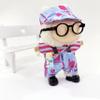 15-17cm Fashion Doll Clothes, Cool Overalls 6Pcs Doll Outfits and Accessories for Dress Up/Collectors (Hat + Top + Pants + Water Bottle + Glasses + Shoes)(No Dolls) view 3