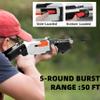 30 inch Foam Blaster Shotgun with Double Barrel Soft Bullets Gun with Shell Ejecting 2 in 1 Foam Blaster Shotgun with Shell Casings 60 Foams Darts Gift for 14+ Years (3) view 2