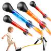 JUKUDAHU Rocket Launcher for Kids Age 4-8 with 4 LED Rockets Toy view 1
