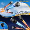 JUKUDAHU Rocket Launcher for Kids Age 4-8 with 4 LED Rockets Toy view 3