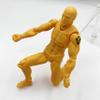 Action Figure Set 5.5-Inch Male and Female Poseable Figures with Accessories and Stand Orange PVC & ABS Models (Man) view 2