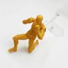 Action Figure Set 5.5-Inch Male and Female Poseable Figures with Accessories and Stand Orange PVC & ABS Models (Man) view 4