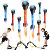 DULONIME Rocket Launcher for Kids, Outdoor Toys with 8 LED Rockets, Launch Up to 100+ Feet, Gifts for 3 4 5 6 7 8-12 Year Old Boy Birthday, Rockets for Kids Age 4-8 view 1