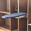 180 Rotation Foldable Pull-Out Ironing Board with Heat-Resistant Cover, Space-Saving Closet Retractable Ironing Station view 4