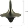 Spinning Tops, Portable Precision Metal Spinner Top Premium Exquisite Perfect Balance Desktop Gyro Vintage Totem, Zinc Alloy Spinning Top Desk, Novelty Spinning Tops view 2