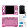 XF40H Handheld Game Console Open Source Linux System 4.0inch IPS Screen 30+Emulators Pocket Video Player Game 4000mAh (64G Translucent Pink) view 1