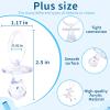 36 Pieces Acrylic Pacifiers for Baby Shower Games, 2.5'' Baby Shower Pacifiers, Bulk Pacifier for Hunt Games, Gender Reveal Table Scatter, Party Favors Decoration(Clear) view 2