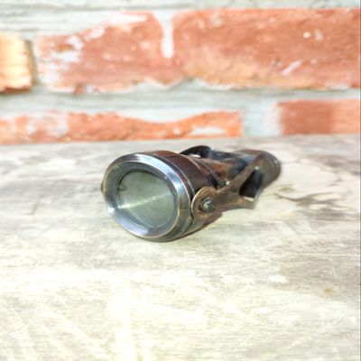 Vintage Royal Navy Telescope, Antique Brass, Handheld Maritime Spyglass, Collectible Nautical Optical Instrument
