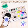 Tsomtto Kids DJ Mixer Table Musical Toy with Lights & Bluetooth view 3
